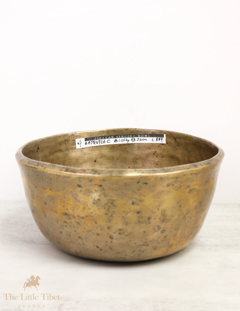 Tibetan Sound Healing Antique Singing Bowl - ATQ492