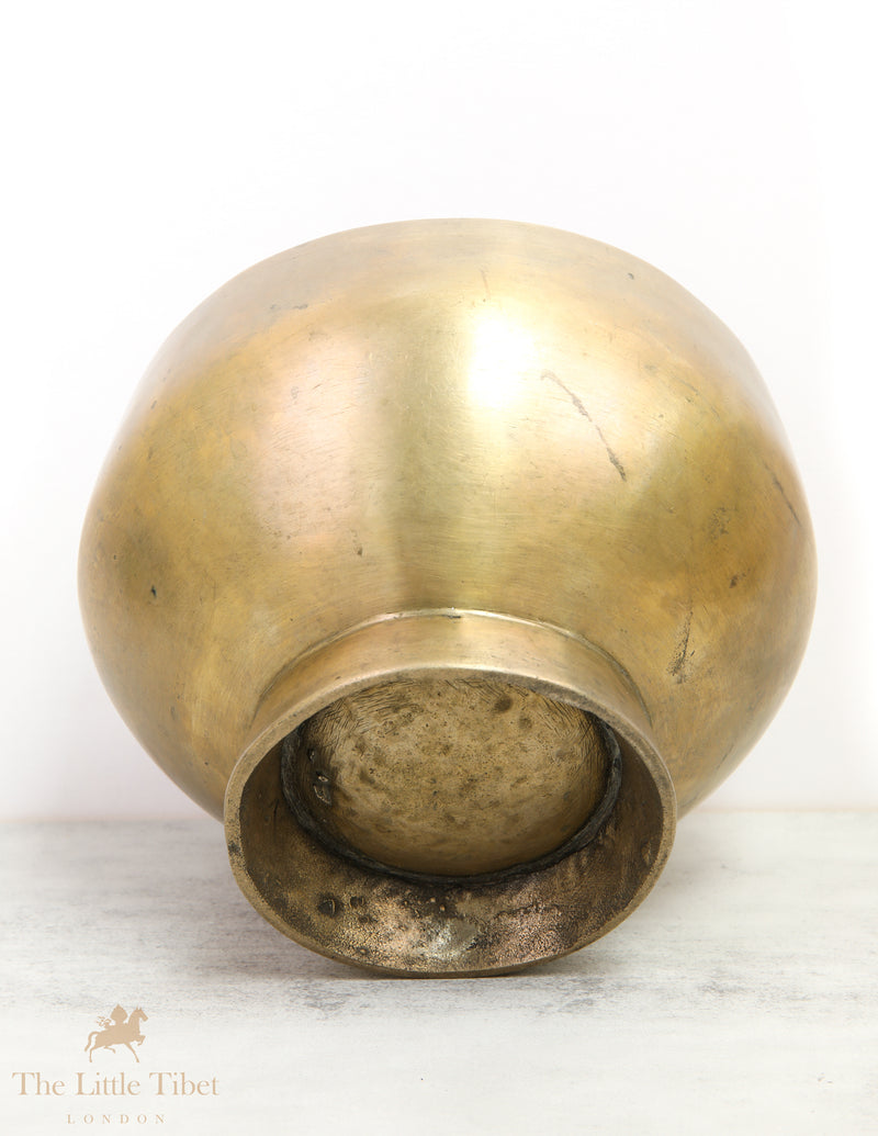 Timeless Treasures: Discover the Antique Tibetan Naga Singing Bowl - ATQ503