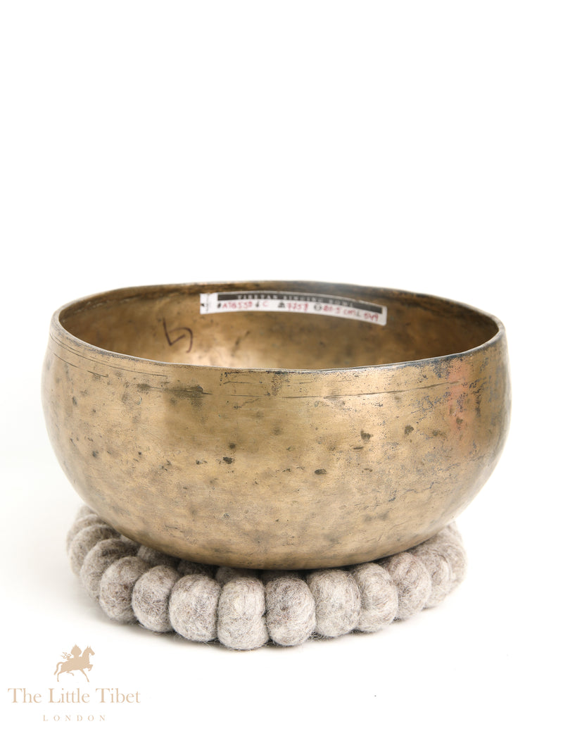 Antique Tibetan Singing Bowl: A Resonant Path to Inner Peace - ATQ550