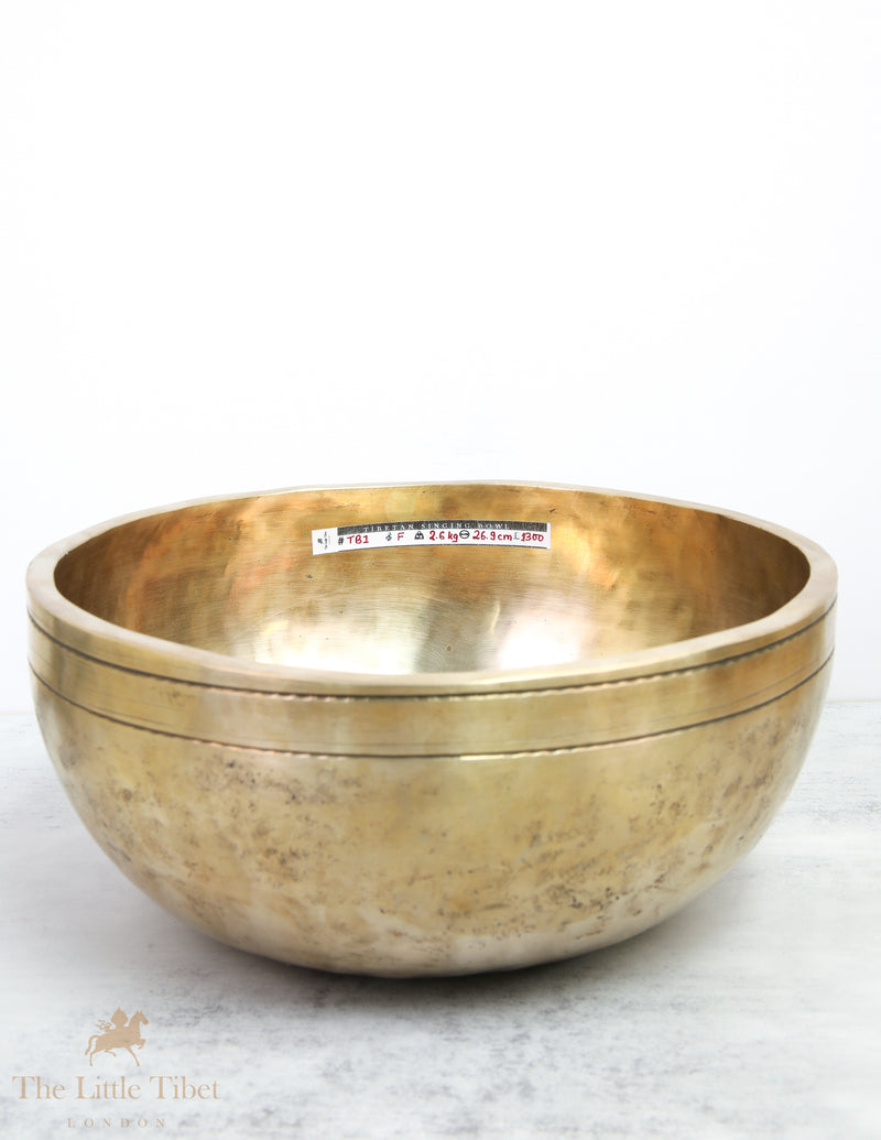 Timeless Harmony: Discover the Power of the Antique Tibetan Singing Bowl for Meditation & Healing - TB1