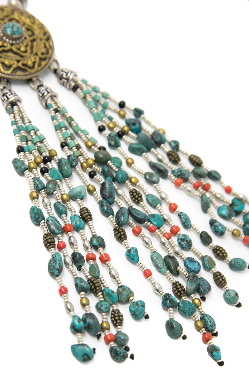 Mabel Tribal Necklace, The Little Tibet