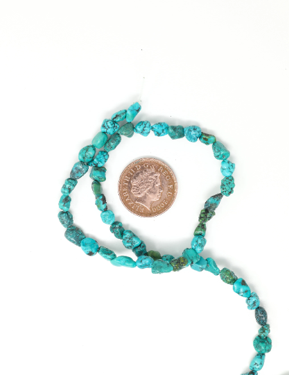 Tibetan Turquoise Rock Beads - T30