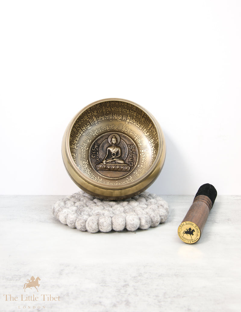 Bronze OM Bowl for Sound Therapy - BZ35