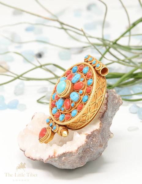 Boho Chic Tibetan pendant – The Little Tibet