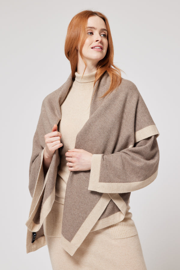 Premium Mongolian Cashmere Throw – Ultra-Soft, Lightweight & Breathable (195 x 100 cm) 100% Cashmere | Made in Mongolia