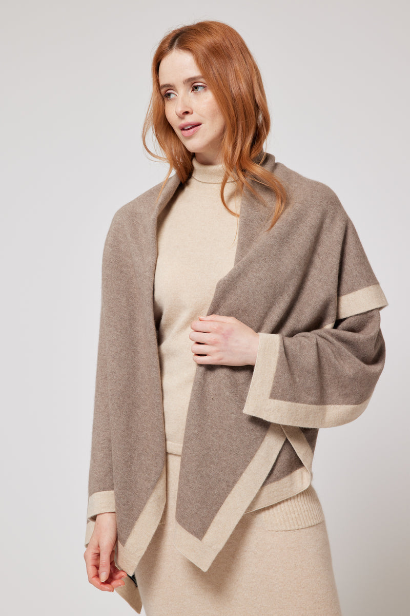 Premium Mongolian Cashmere Throw – Ultra-Soft, Lightweight & Breathable (195 x 100 cm) 100% Cashmere | Made in Mongolia