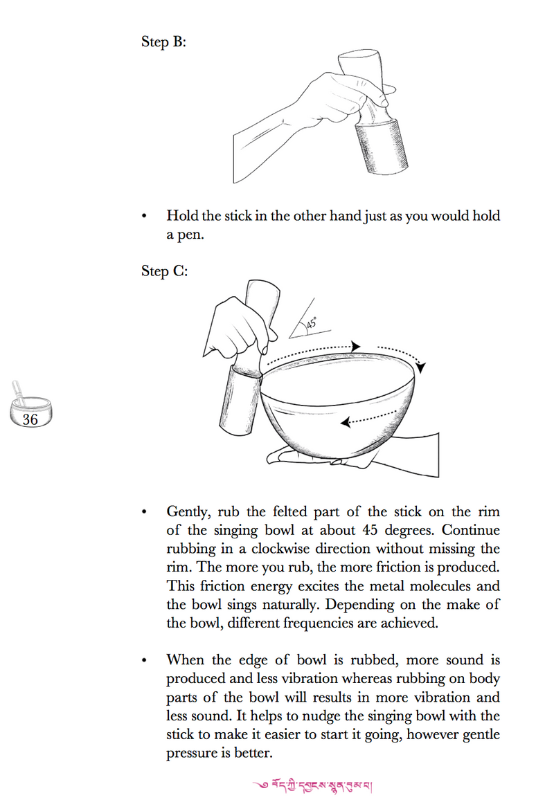 Sacred Sound of an Ancient Tibetan Singing Bowl - ATQ553