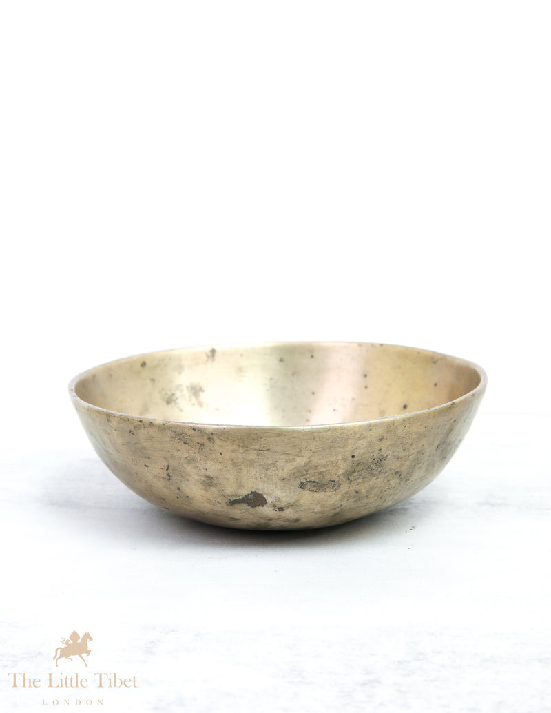 Antique Tibetan Singing Bowl for Vibrational Healing - ATQ404