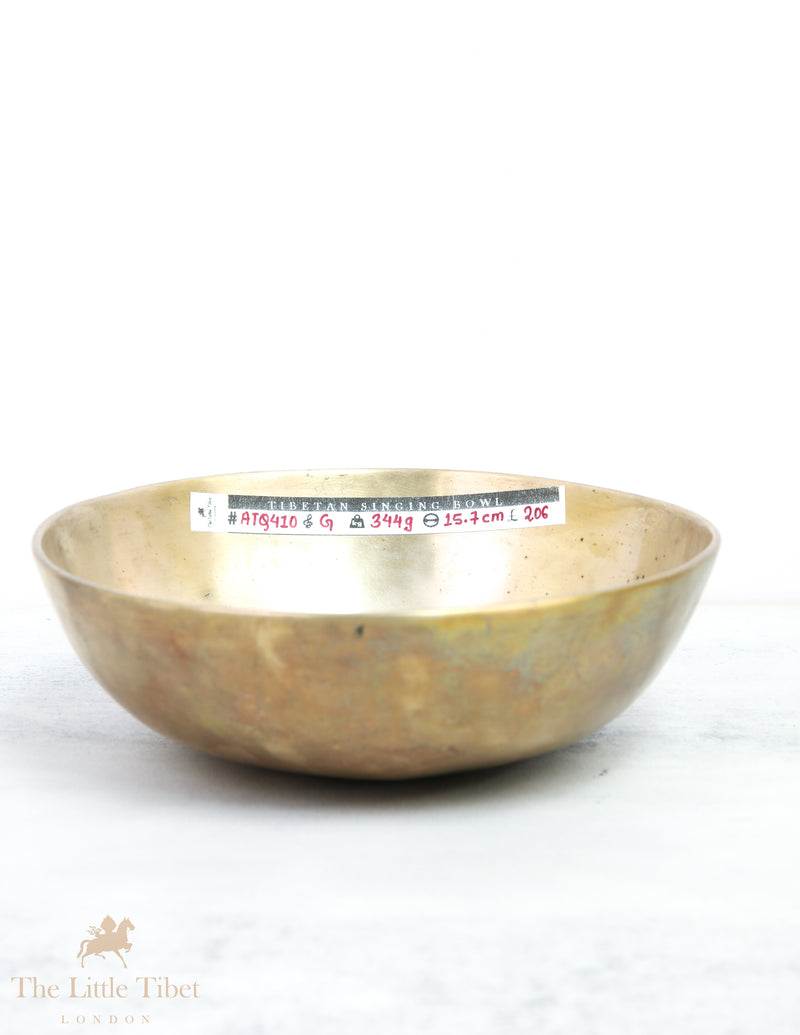 Tibetan Antique Singing Bowl for Chakra Healing - ATQ410