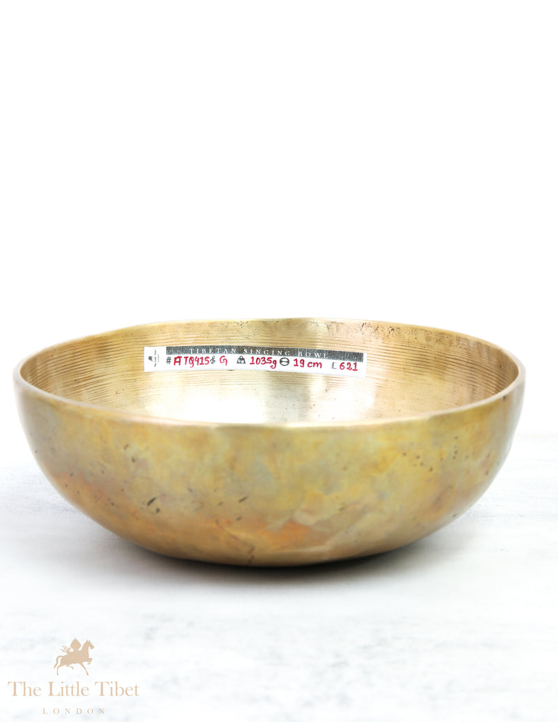 Antique Himalayan Singing Bowl for Sound Healing - ATQ415