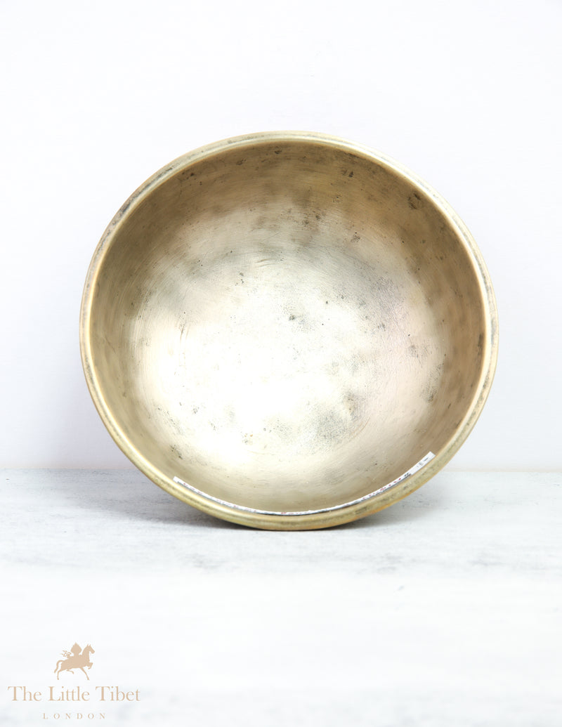 Antique Tibetan Singing Bowl for Resonance Healing - ATQ417