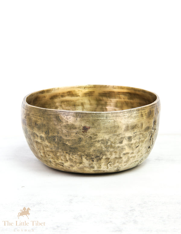Antique Tibetan Singing Bowl for Sound Therapy - ATQ430
