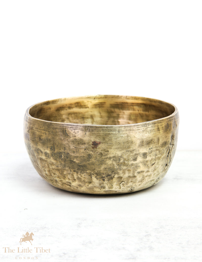 Antique Tibetan Singing Bowl for Sound Therapy - ATQ430
