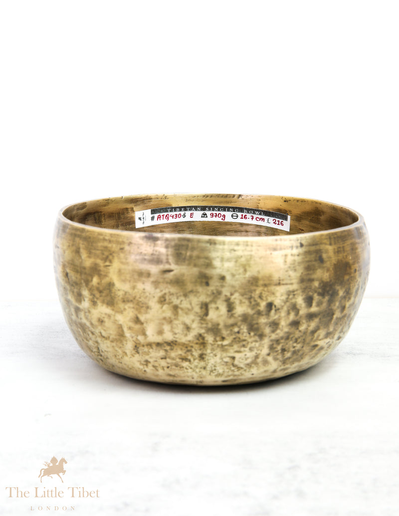 Antique Tibetan Singing Bowl for Sound Therapy - ATQ430