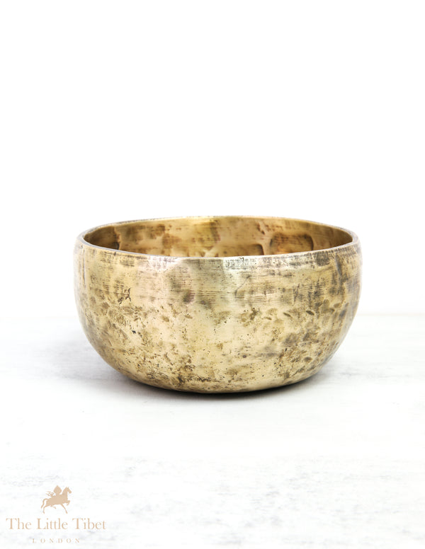 Sound Healing Antique Tibetan Singing Bowl - ATQ450