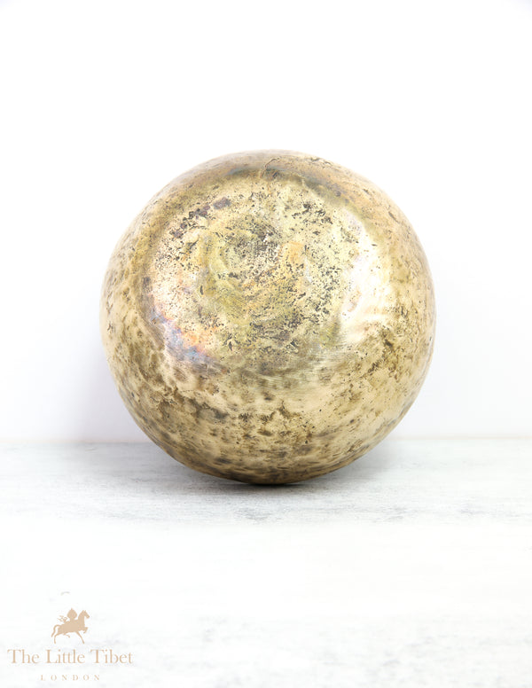 Sound Healing Antique Tibetan Singing Bowl - ATQ450