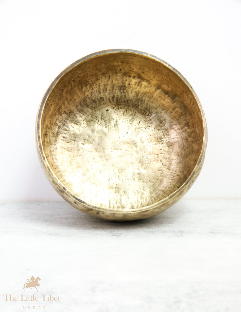 Antique Himalayan Wellness Singing Bowl - ATQ451