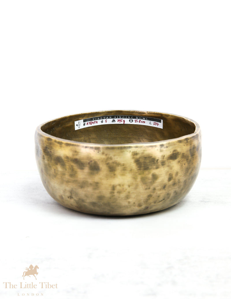 Antique Hand Hammered Singing Bowl for Meditation - ATQ454
