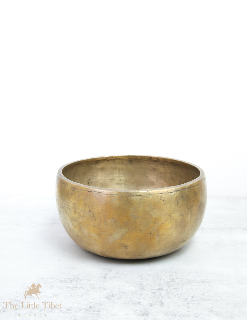 Himalayan Sound Healing Antique Singing Bowl - ATQ493