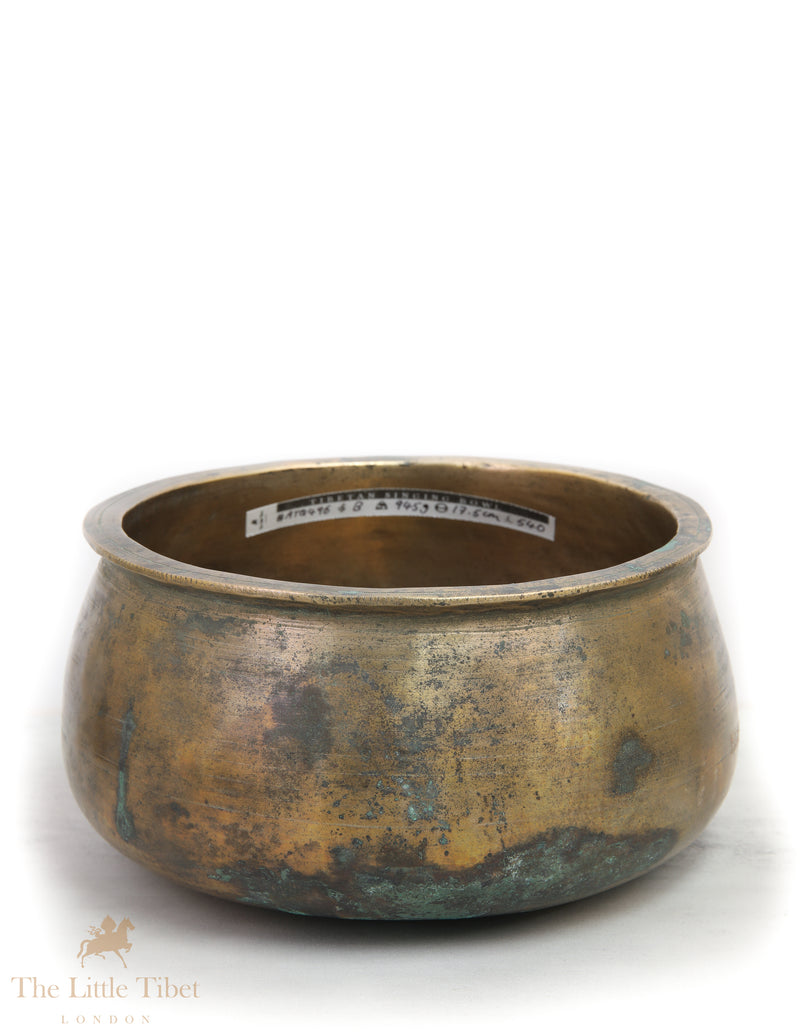 Himalayan Antique Sound Therapy Singing Bowl - ATQ496