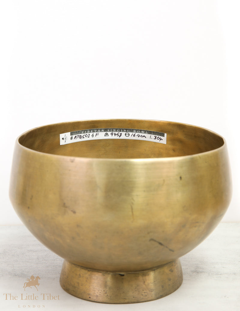 Timeless Treasures: Discover the Antique Tibetan Naga Singing Bowl - ATQ503