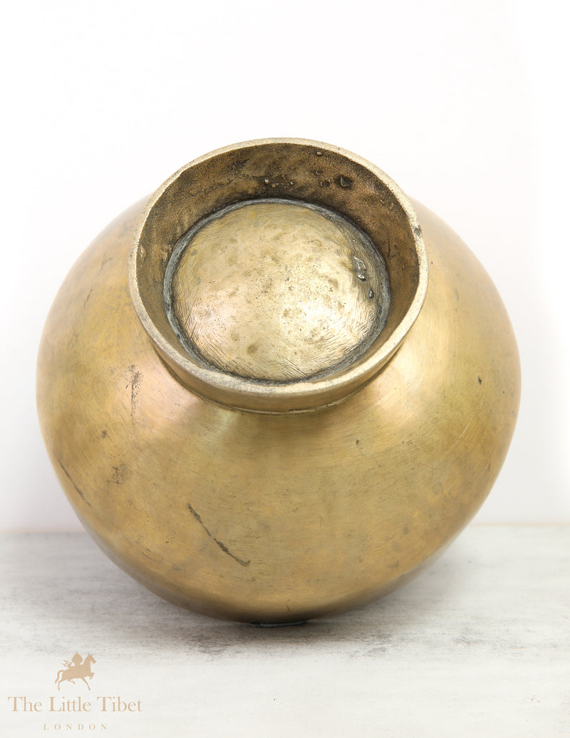 Timeless Treasures: Discover the Antique Tibetan Naga Singing Bowl - ATQ503