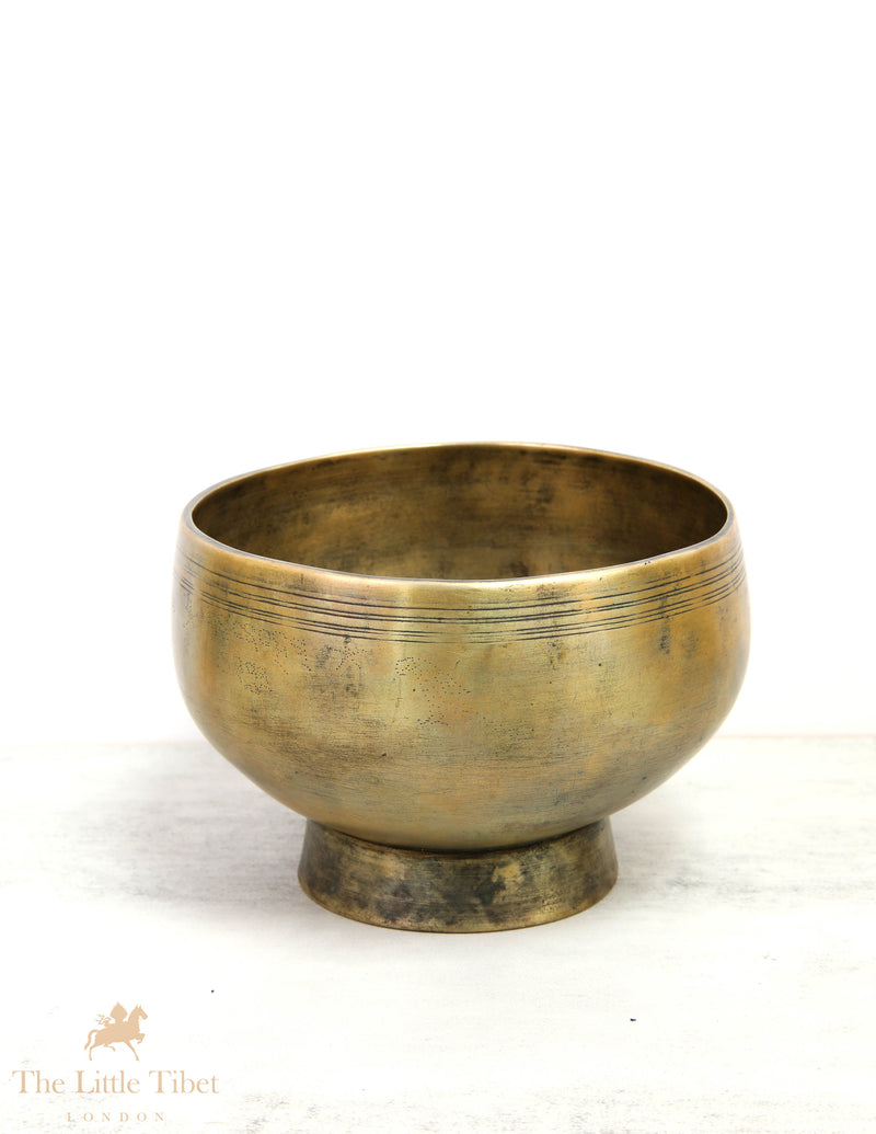 Himalayan Antique Naga Singing Bowl for Mindfulness- ATQ505