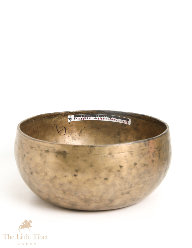 Antique Tibetan Singing Bowl: A Resonant Path to Inner Peace - ATQ550