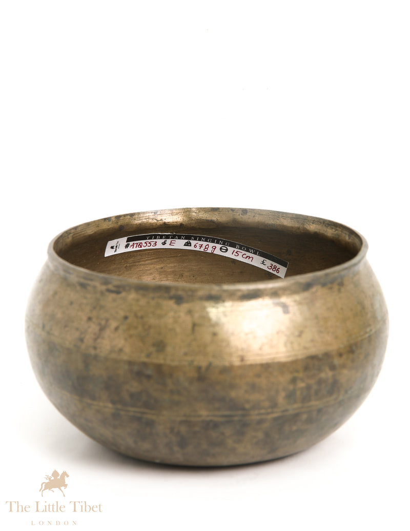 Sacred Sound of an Ancient Tibetan Singing Bowl - ATQ553