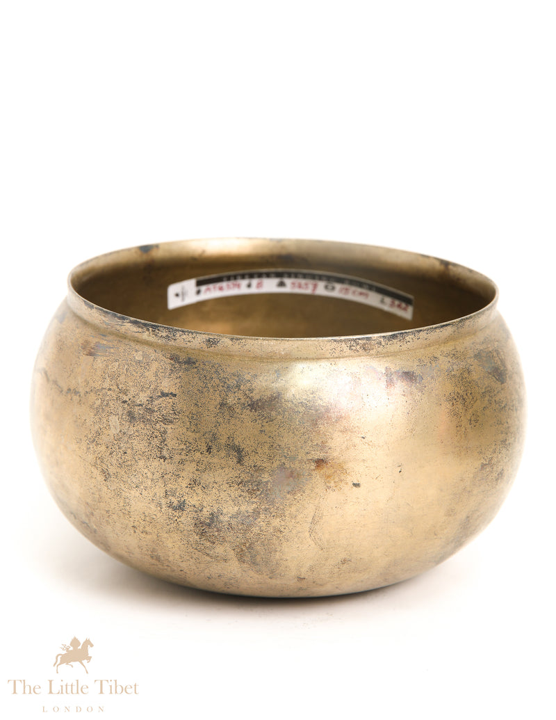 Authentic Antique Singing Bowl: Portal to Tranquility - ATQ554