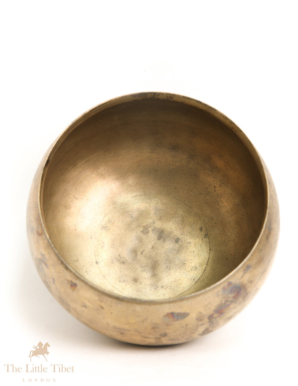 Authentic Antique Singing Bowl: Portal to Tranquility - ATQ554