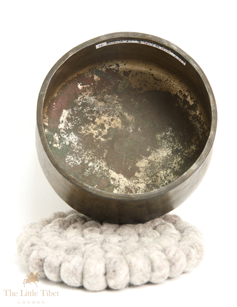 Exquisite Rarity: Antique Tibetan Singing Bowl with Timeless Melodies - ATQ579