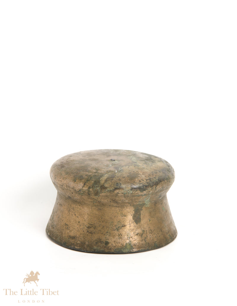 Elevate Your Meditation: Rare Antique Tibetan Singing Bowl for Spiritual Harmony - ATQ582