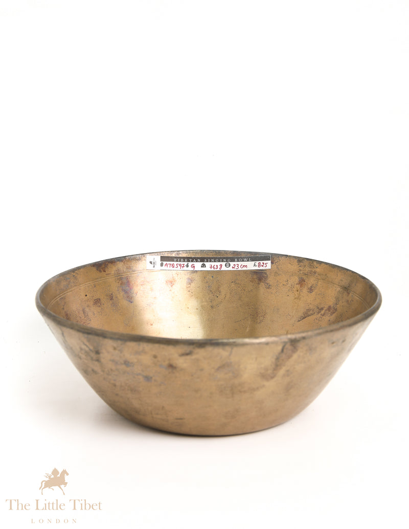 Unusual Antique Singing Bowl: A Journey Through Time and Sound - ATQ597
