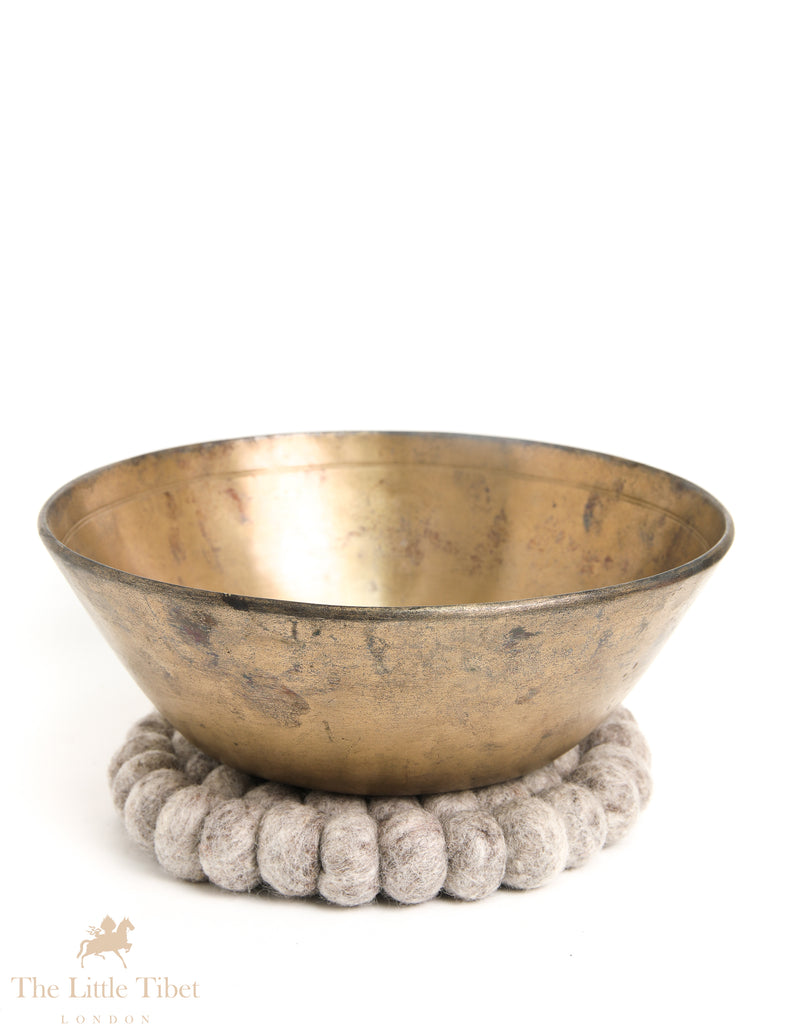 Unusual Antique Singing Bowl: A Journey Through Time and Sound - ATQ597