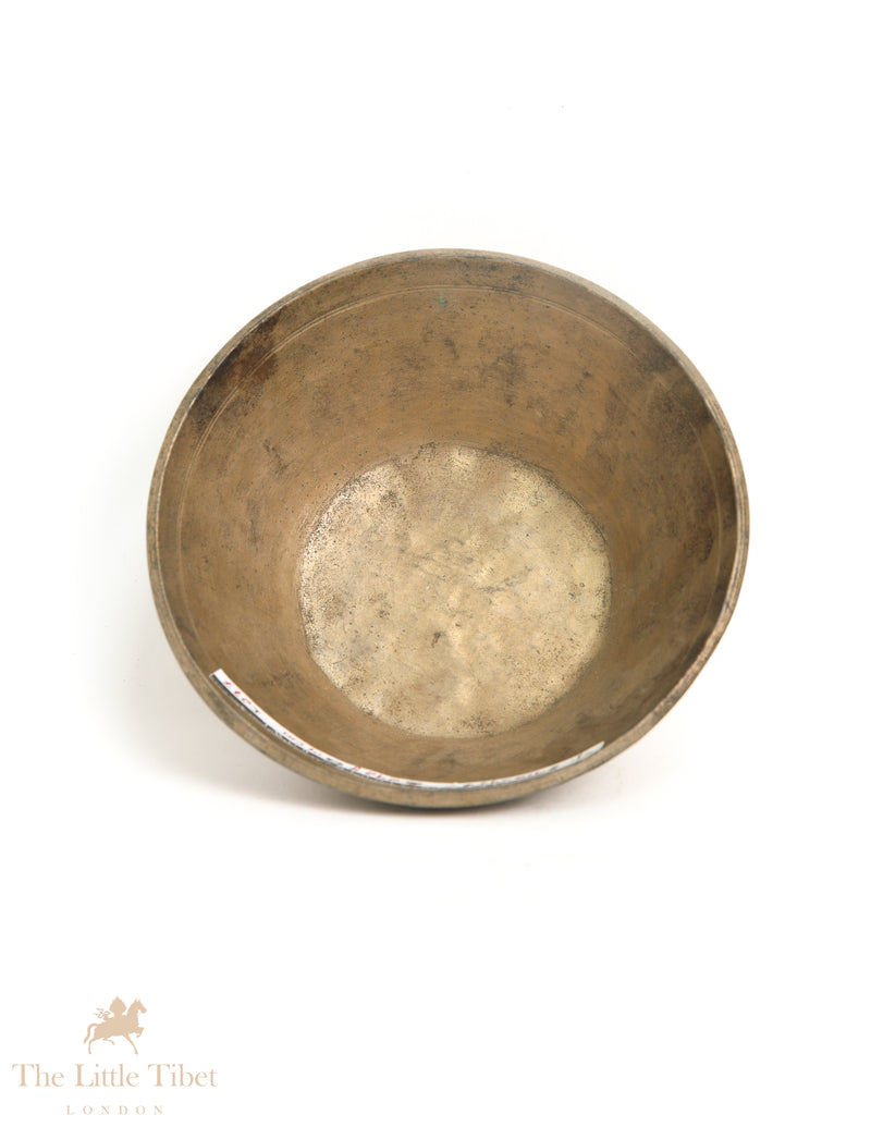 Vintage Tibetan Singing Bowl: Elevating Mindful Moments - ATQ599