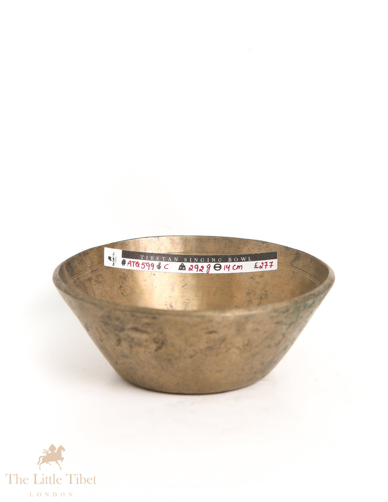 Vintage Tibetan Singing Bowl: Elevating Mindful Moments - ATQ599