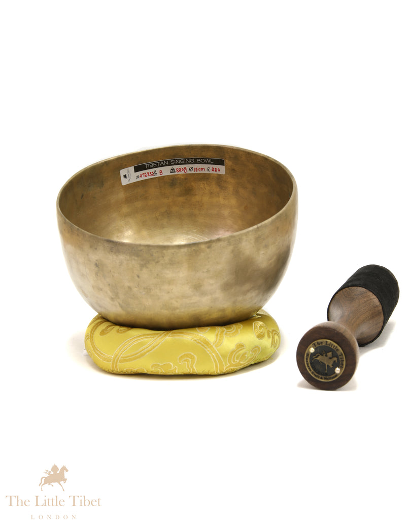 Antique Himalayan Tibetan Singing Bowl – Crown Chakra Offering Bowl (Note B)- ATQ832