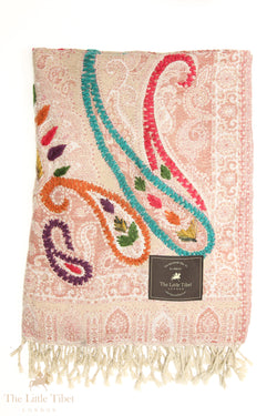 Venus' Whisper: Artisanal 100% Boiled Wool Scarves for Eternal Feminine Radiance