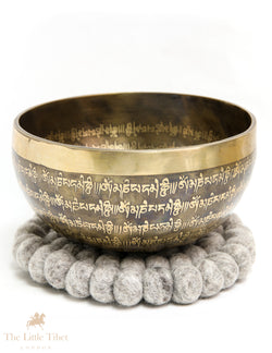 Melodic Zen: Tibetan Singing Bowl Set for Relaxation - EC125