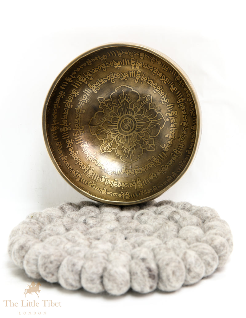 Meditation Melodies: Yin Yang Tibetan Singing Bowl - EC144