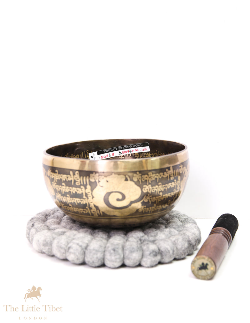 Tibetan Singing Bowl for Crown Chakra EC251