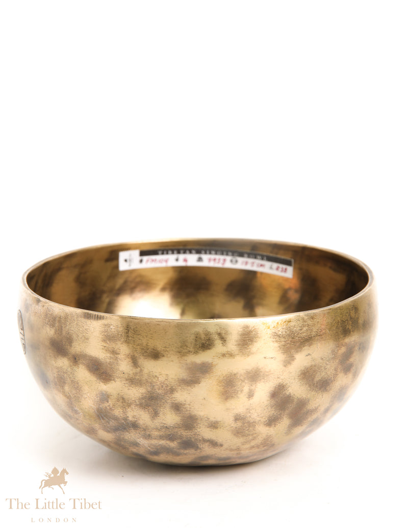 Elevate Your Meditation: Full Moon Tibetan Singing Bowl for Celestial Harmonies - FM104