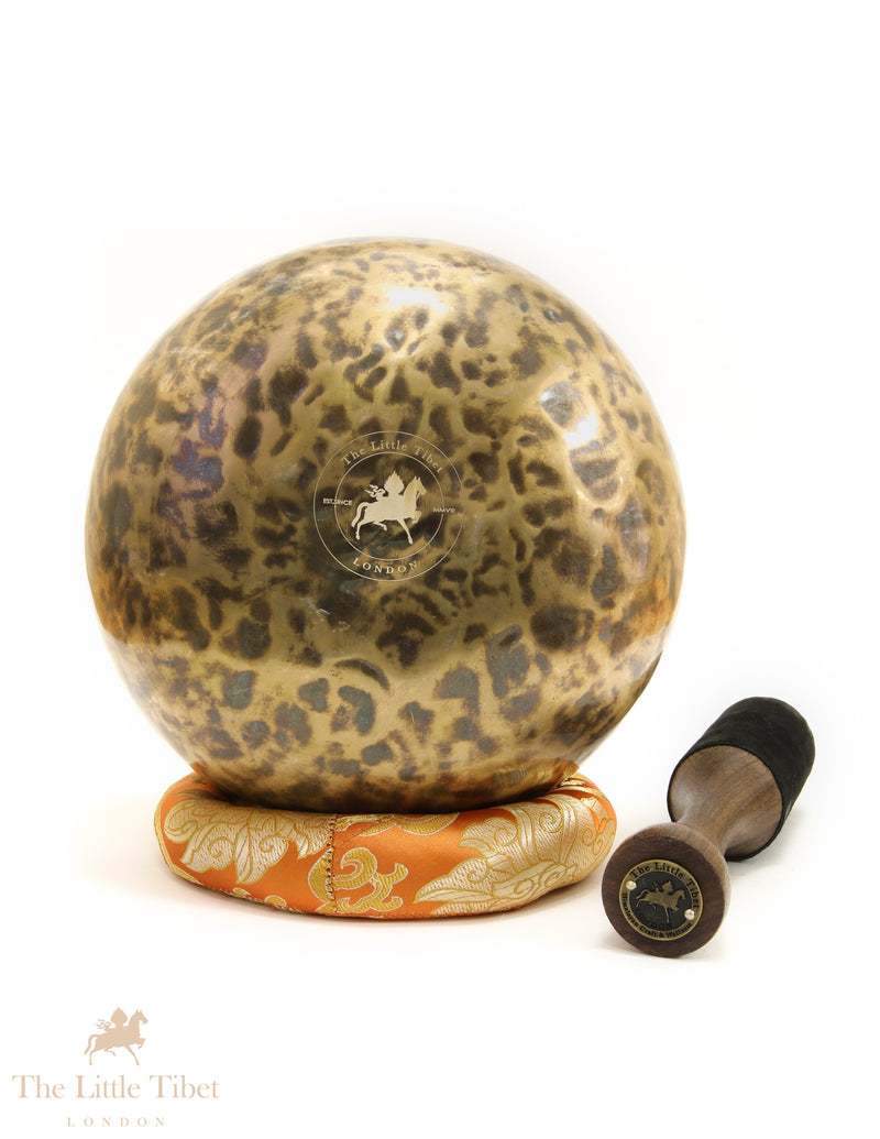 Full Moon Tibetan Singing Bowl – Solar Plexus Chakra Healing Bowl (Note G)-FM272