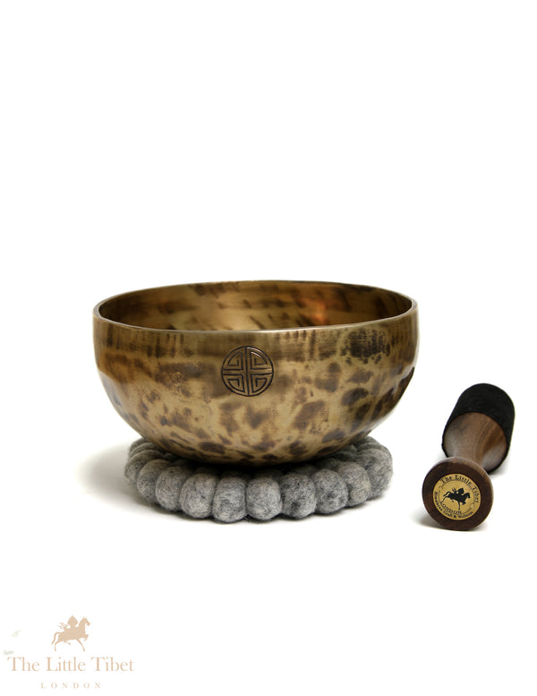Full Moon Tibetan Singing Bowl | G Note Solar Plexus Chakra Bowl