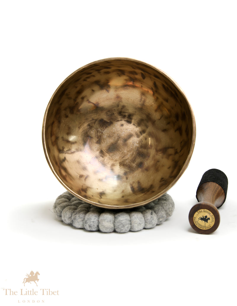 Full Moon Tibetan Singing Bowl | G Note Solar Plexus Chakra Bowl
