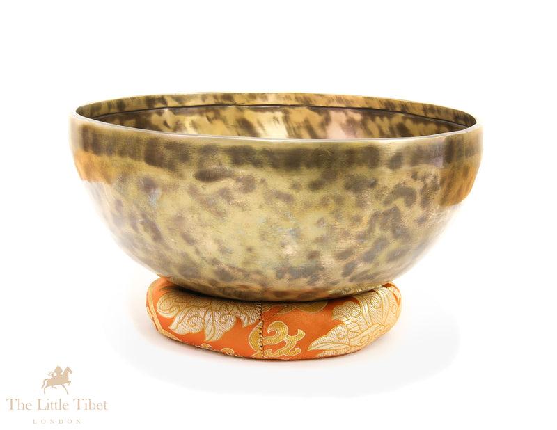 Full Moon Tibetan Singing Bowl – Sacral Chakra Healing Bowl (Note C)