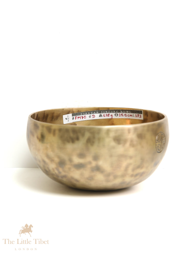 Harmonize and Relax with the Sacred Sound of the Full Moon Tibetan Singing Bowl- FM70