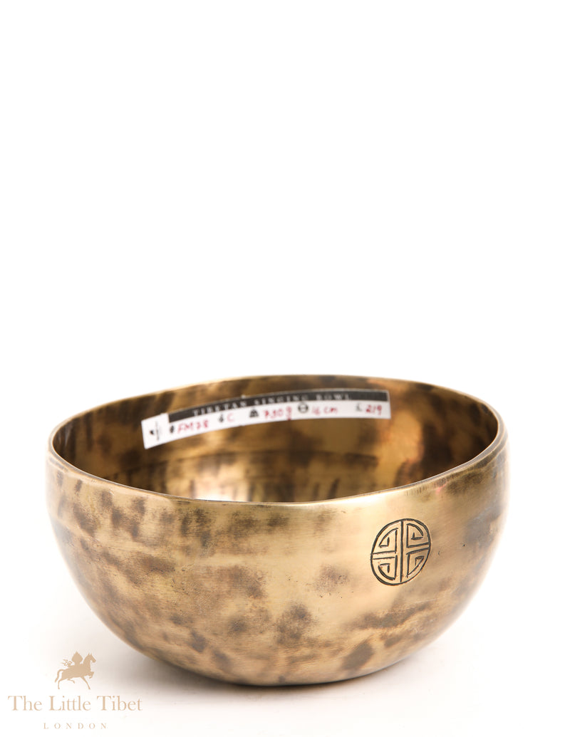 Harness Lunar Energy: Full Moon Tibetan Singing Bowl for Tranquil Vibrations - FM78