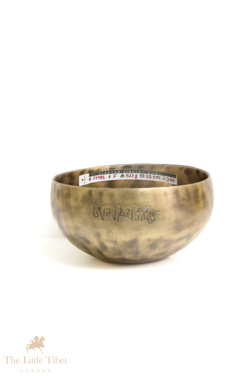 Mindful Bliss: Find Relaxation and Serenity with the Full Moon Tibetan Singing Bowl- FM86